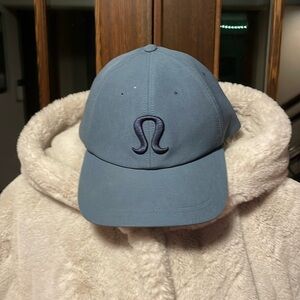 Lululemon embroidered cap blue